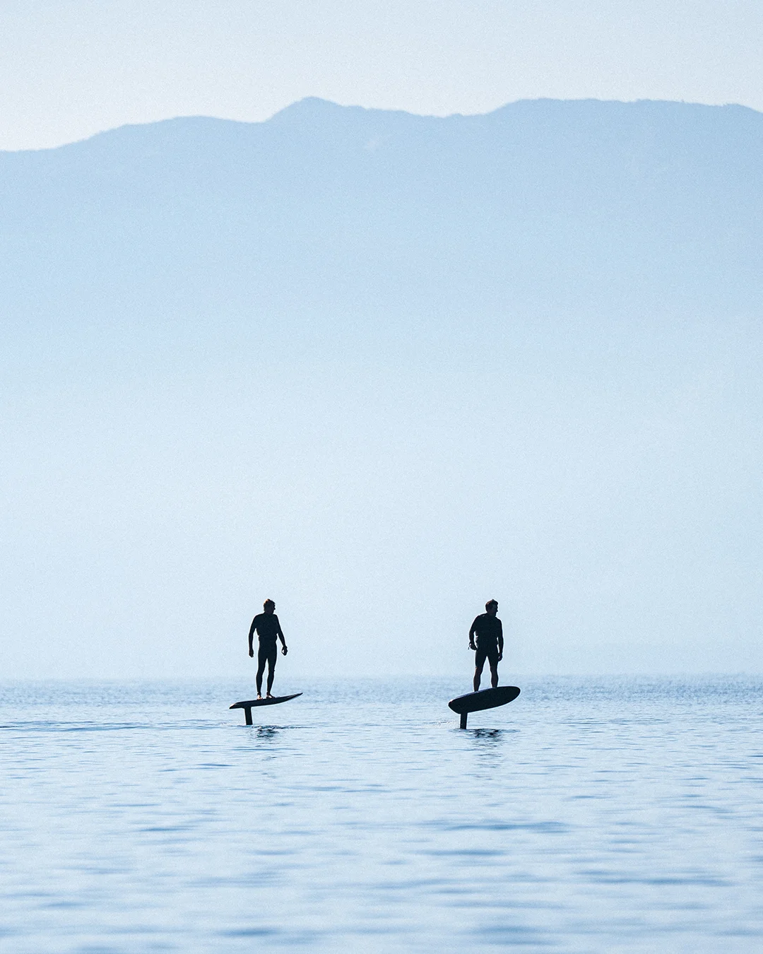 Fliteboard eFoil session at Lake Tahoe — Series 6 carbon range in lifestyle use