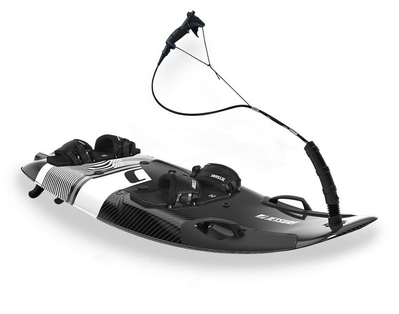 Jetsurf Adventure DFI petrol jetboard side view