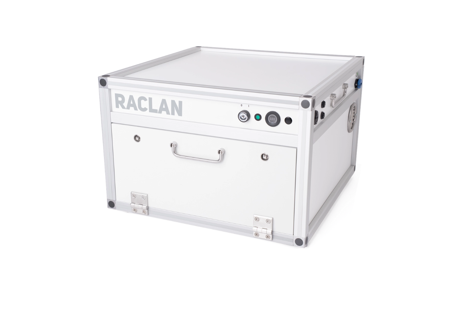 RACLAN Square Marine Box II, white, front view