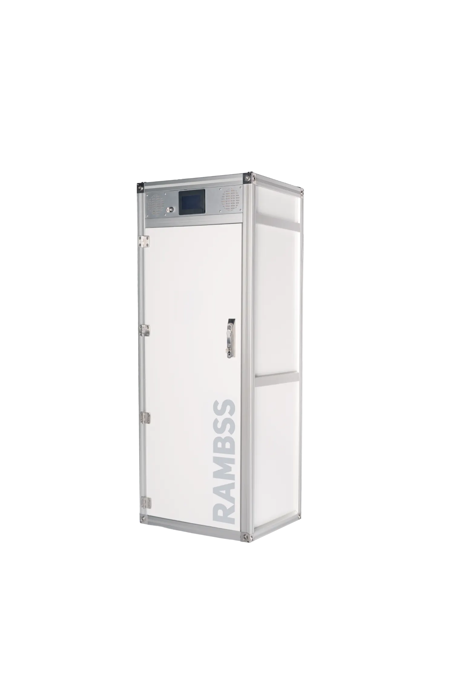 RAMBSS module range, three sizes, modular and stackable lithium-ion fire safety cabinets