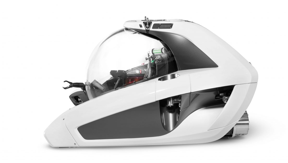 U-Boat Worx NEMO — personal submarine, 100 m depth, 2 occupants