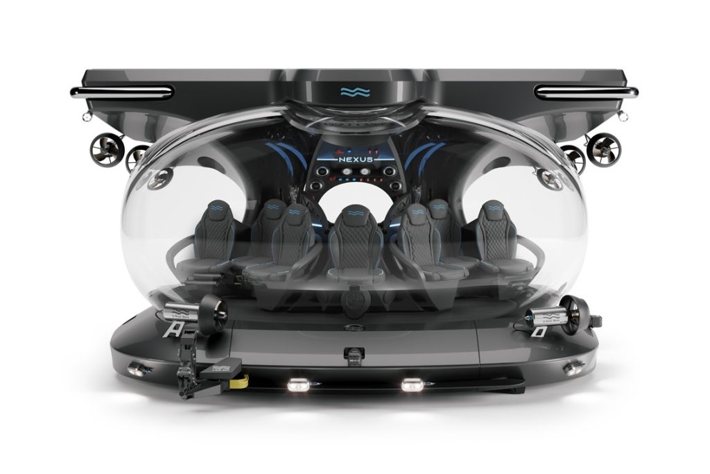 U-Boat Worx NEXUS 7 — 7 occupants, 200 m depth, 18-hour endurance