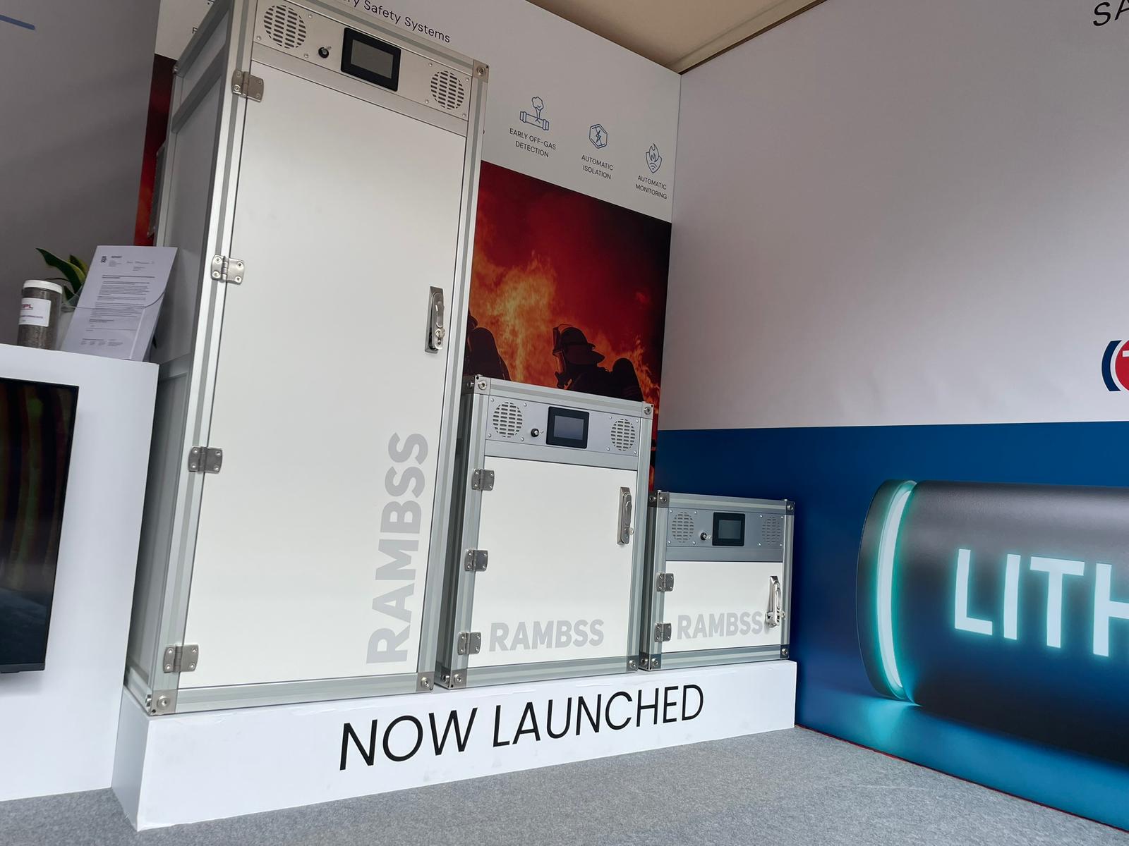 RAMBSS Now Launched banner on the Livault stand at Palma 2026