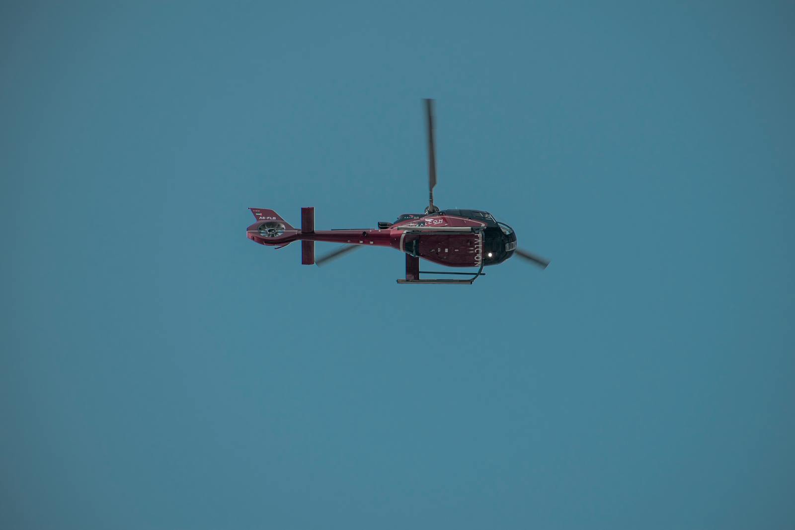 Helicopter close-up &mdash; Malta concierge transport