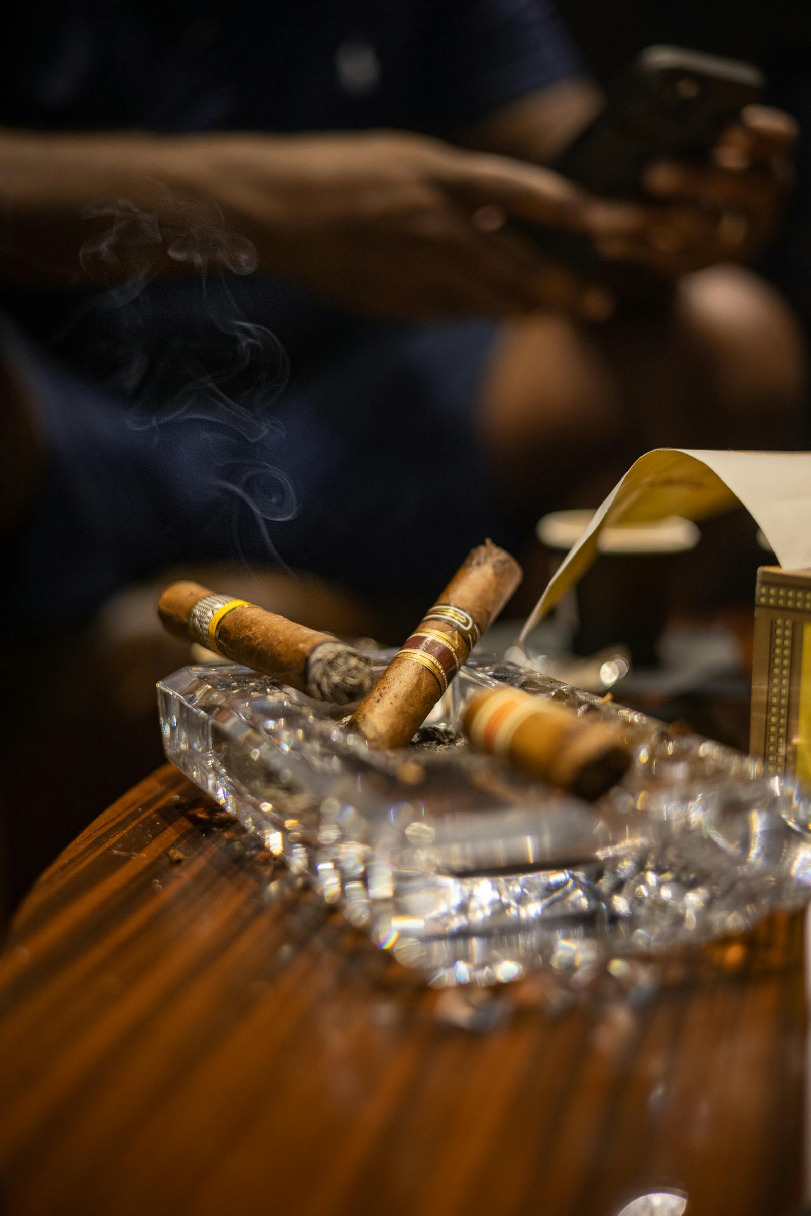 Hand-rolled cigar close-up &mdash; Cuban Habanos allocation sourcing