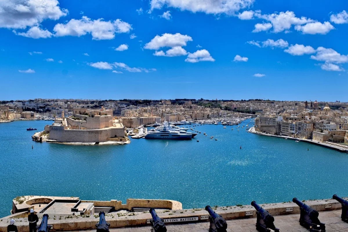 Valletta's Grand Harbour — deepwater EU berths able to accommodate explorer-class superyachts over 100 metres